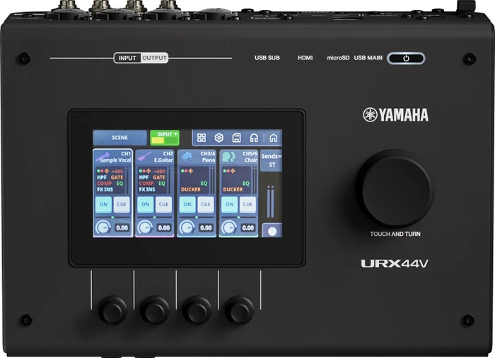 Yamaha URX44V schwarz