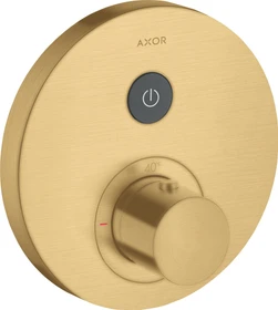 Hansgrohe Axor ShowerSelect rund Thermostat mit 1 Ventilen brushed gold optic