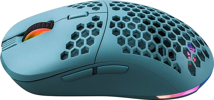 FourZE GM900 Wireless Gaming Mouse türkis, USB