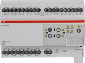 ABB SAH/S16.6.7.1 Schalt-/Jalousieaktor 16-fach, 230V, 6A, 8TE REG, Schaltaktor (2CDG110245R0011)