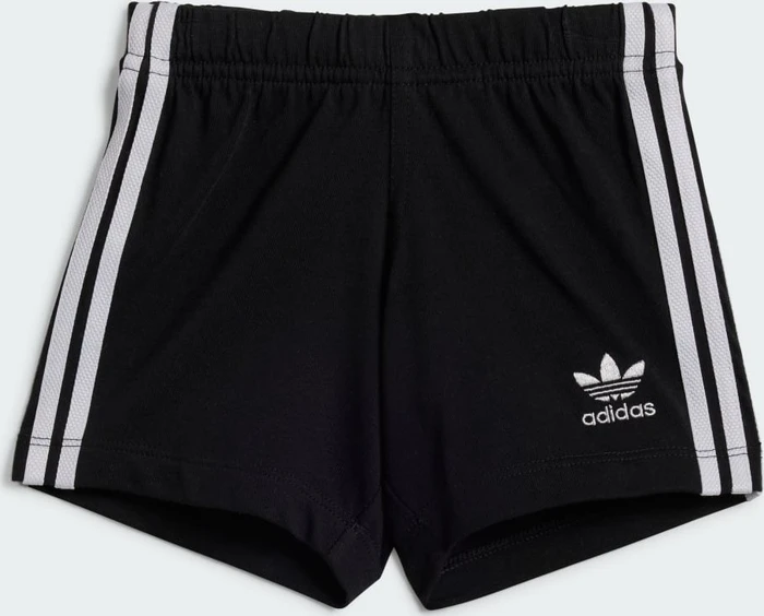 adidas Shorts T-Shirt Set schwarz/weiß (Junior)