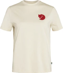Fjällräven Fox Boxy Logo Funktionsshirt kurzarm chalk white (Damen)