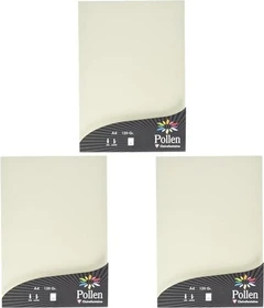 Clairefontaine Pollen Universalpapier leuchtend creme, A4, 120g/m², 50 Blatt