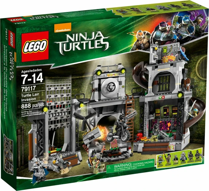 LEGO Teenage Mutant Ninja Turtles - Angriff auf das Turtle-Versteck