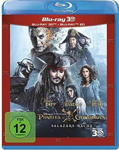 Pirates of the Caribbean - Salazars Rache (3D) (Blu-ray)