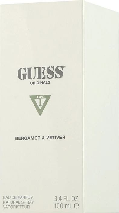 Guess Originals 1 Bergamot & Vetiver Eau de Parfum, 100ml