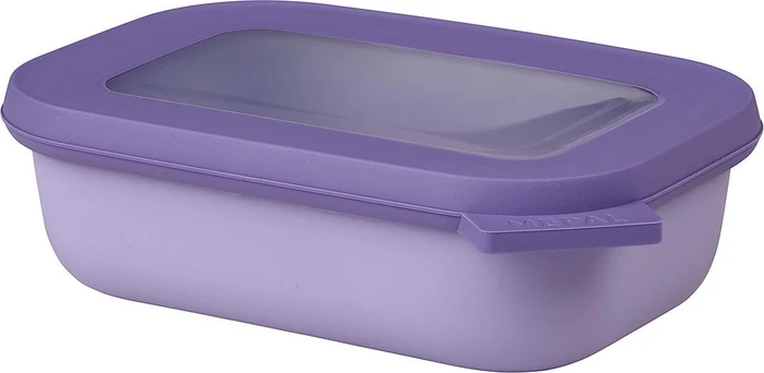 Mepal Multischüssel Cirqula rechteckig Aufbewahrungsbehälter 500ml nordic lilac