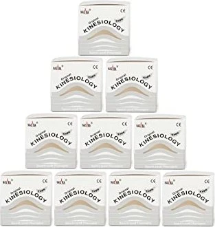 Nasara Kinesiology Tape Rolle 5cm x5m weiß