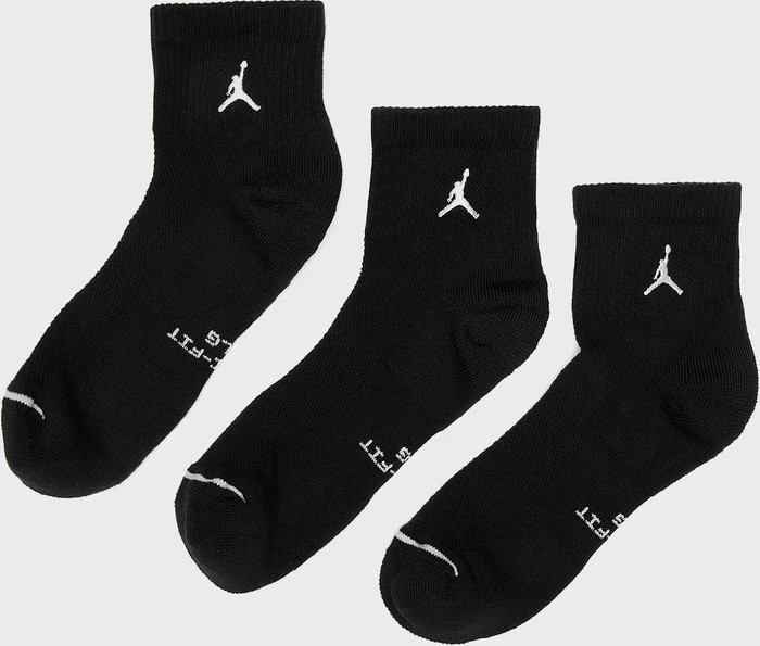 Nike Jordan Everyday Elevated Socken schwarz/weiß, 3 Paare (IR6320-010)