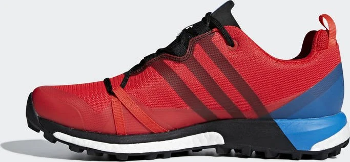 adidas Terrex Agravic GTX hi-res red/core black/bright blue (Herren)