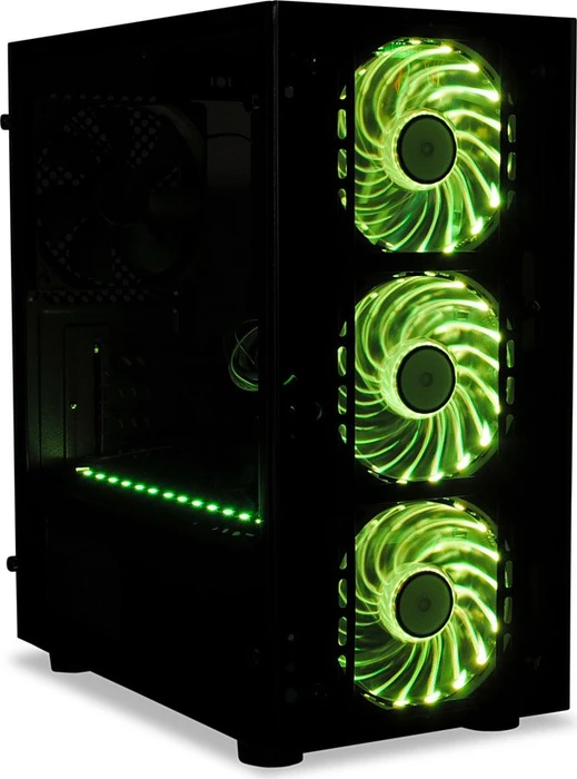 iBox Passion V4, schwarz, Glasfenster