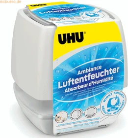 UHU airmax Ambiance Trockenmittel-Luftentfeuchter weiß, 500g
