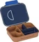 Lässig Bento Brotdose Little Gang Smiley blau Vorschaubild