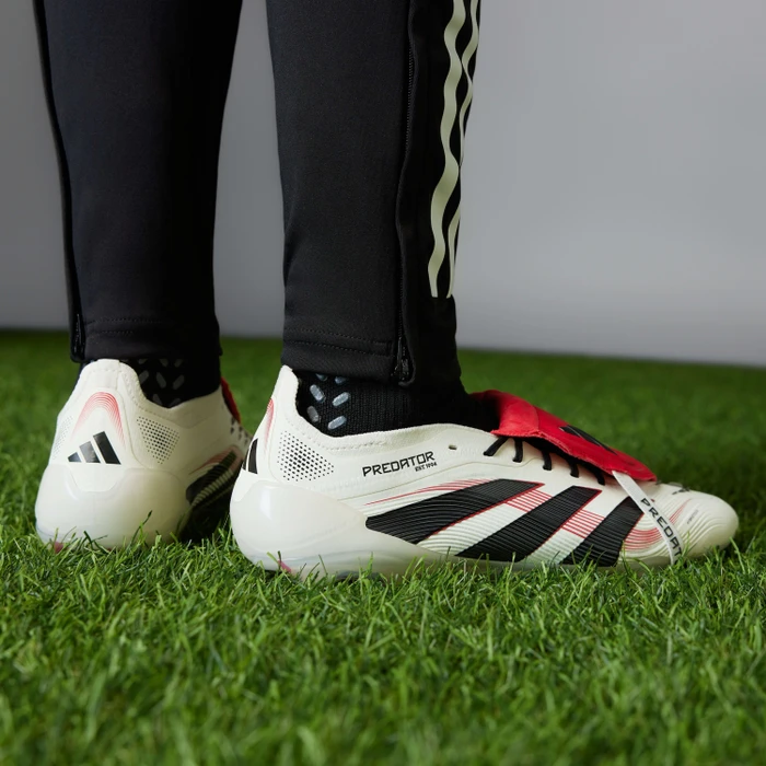 adidas Predator Elite Fold-Over Tongue FG off white/core black/pure ruby