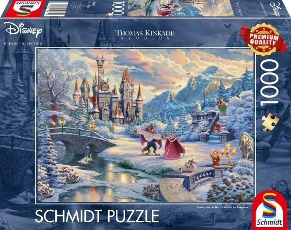 Schmidt Spiele Disney Die Schöne und das Biest Zauberhafter Winterabend