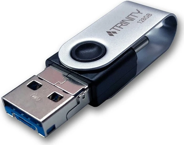 Patriot Trinity 32GB, USB-A + USB-C + USB Micro-B, USB 3.2 Gen 1×1, USB 2.0