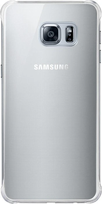 Samsung Glossy Cover für Galaxy S6 Edge+ silber