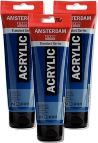 Royal Talens Amsterdam Standard Series Acrylfarbe, grünblau, 120ml