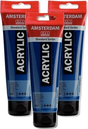Royal Talens Amsterdam Standard Series Acrylfarbe, grünblau, 120ml