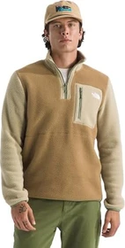 The North Face Yumiori Fleece 1/4 Zip Jacke utility brown/khaki stone/bark mist (Herren)