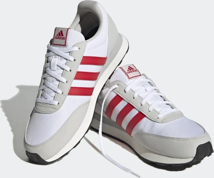 adidas Run 60s 3.0 cloud white/better scarlet/grey one (Herren)