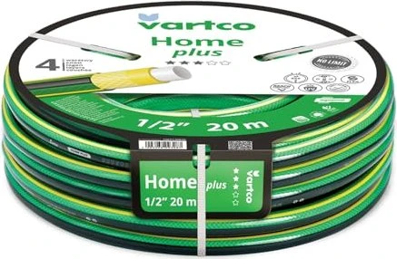 Vartco Home Plus Gartenschlauch grün/schwarz 1/2", 20m