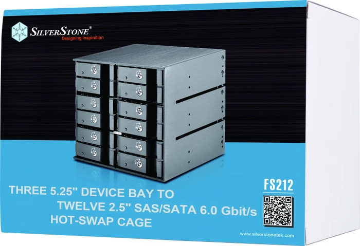 SilverStone Front Panel Storage FS212