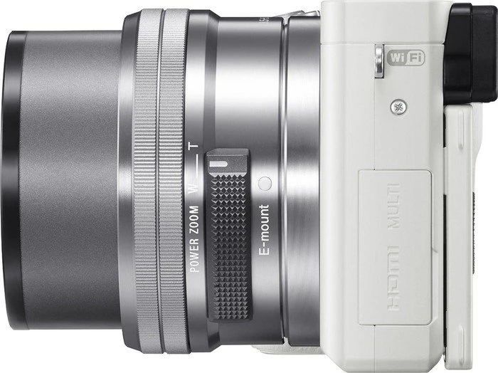 Sony Alpha 6000 weiß mit Objektiv E PZ 16-50mm 3.5-5.6 OSS