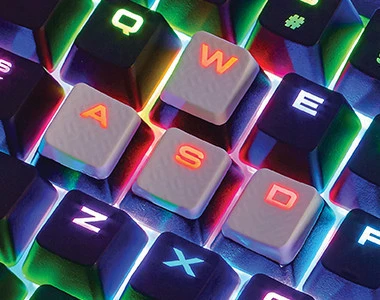Corsair Gaming K70 LUX RGB, MX SILENT RGB RED, USB, DE