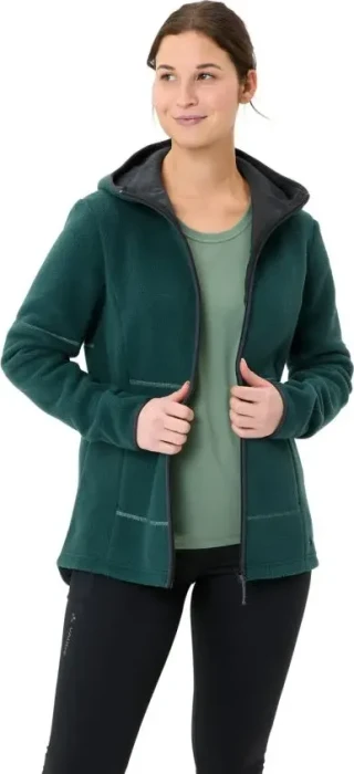 Vaude Neyland II Fleece Hooded Jacke deep pond (Damen)