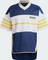adidas Adicolor Adibreak Mesh T-Shirt kurzarm night indigo/white/bold gold (Herren) Vorschaubild