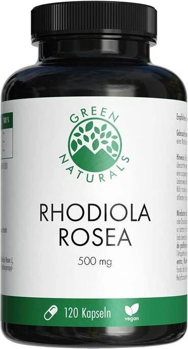 Green Naturals Rhodiola Rosea Kapseln, 120 Stück