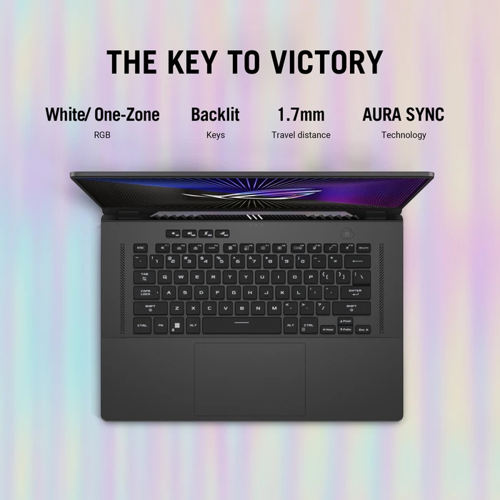 ASUS ROG Zephyrus G16 (2023) GU603VV-N4007W, Eclipse Gray, Core i9-13900H, 16GB RAM, 1TB SSD, GeForce RTX 4060, DE