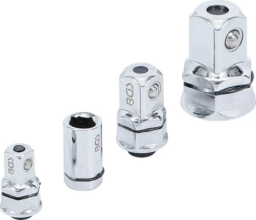 BGS technic Adapter-Satz für Ratschen-Ringschlüssel, 4-tlg.