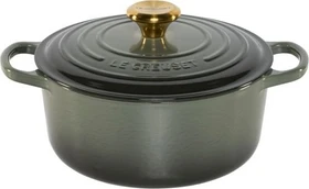Le Creuset Signature Gusseisen Bräter rund 24cm 4.2l thyme