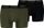 Puma Comfort Stretch 2er Boxer Briefs forest night tonal (Herren) (701226387-014)
