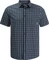 Jack Wolfskin Hot Springs Hemd kurzarm night blue checks (Herren) Vorschaubild