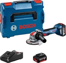 Bosch Professional GWX 18V-7 Akku-Winkelschleifer inkl. L-Boxx + 2 Akkus 4.0Ah