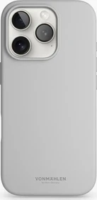 Vonmählen Soft Silicone Case für Apple iPhone 16 Pro Max Light Gray