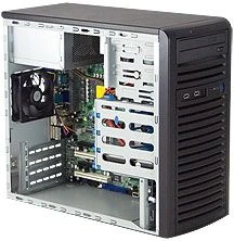 Supermicro 731i-300B, schwarz, 300W ATX