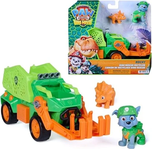 Spin Master Paw Patrol - Der Dino Film Rockys Dino-Rettungs-Recycler