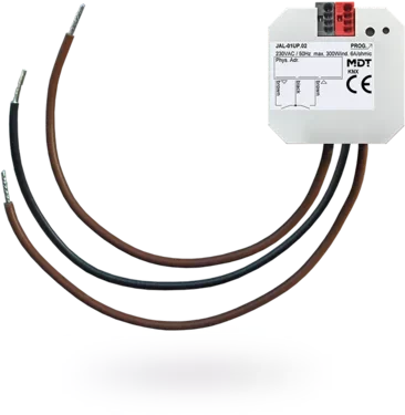 MDT Jalousieaktor JAL UP 1-fach, 6A, 230V/300W
