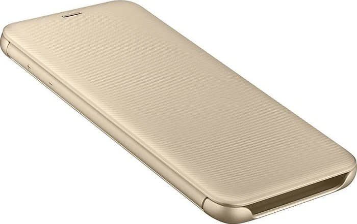 Samsung Wallet Cover für Galaxy J6 (2018) gold