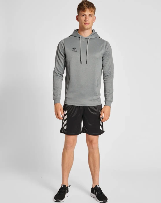 hummel Core XK Poly Sweat Hoodie grey melange (Herren)