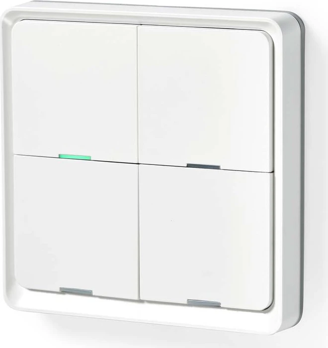 Nedis SmartLife Wandschalter, 4-fach, Funkschalter
