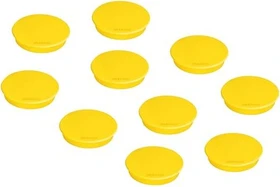 Franken Magnet, 32x8x32mm, gelb, 10 Stück