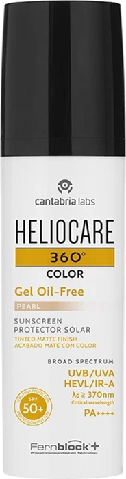 Heliocare 360° Gel oil-free Sonnengel pearl LSF50+, 50ml