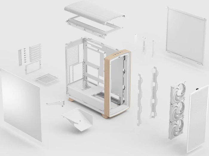 Fractal Design Summit Chalk White Solid