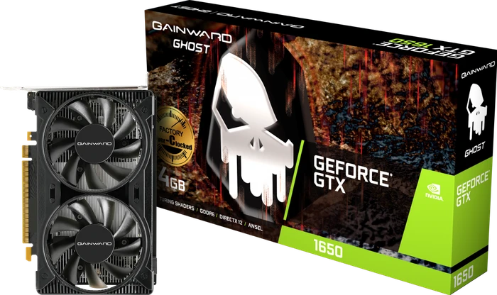 Gainward GeForce GTX 1650 D6 Ghost OC (V2), 4GB GDDR6, HDMI, 2x DP