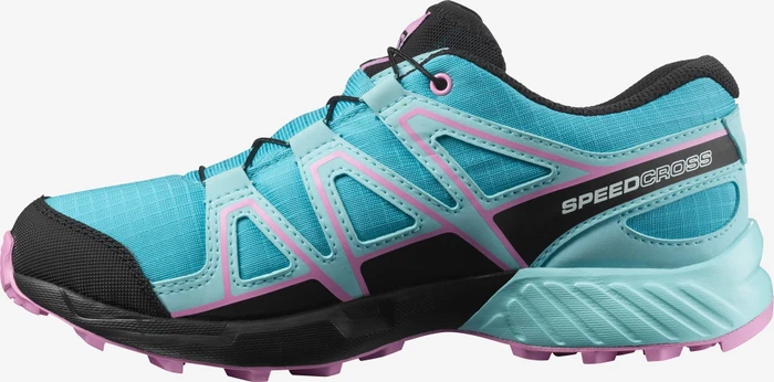 Salomon Speedcross CSWP scuba blue/tanager turquoise/orchid (Junior)